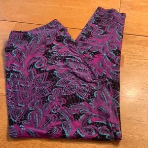 LuLaRoe Leggings Tall & Curvy Good Condition